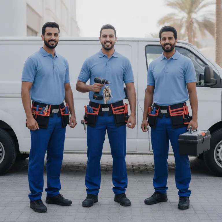 Locksmith team in Sharjah